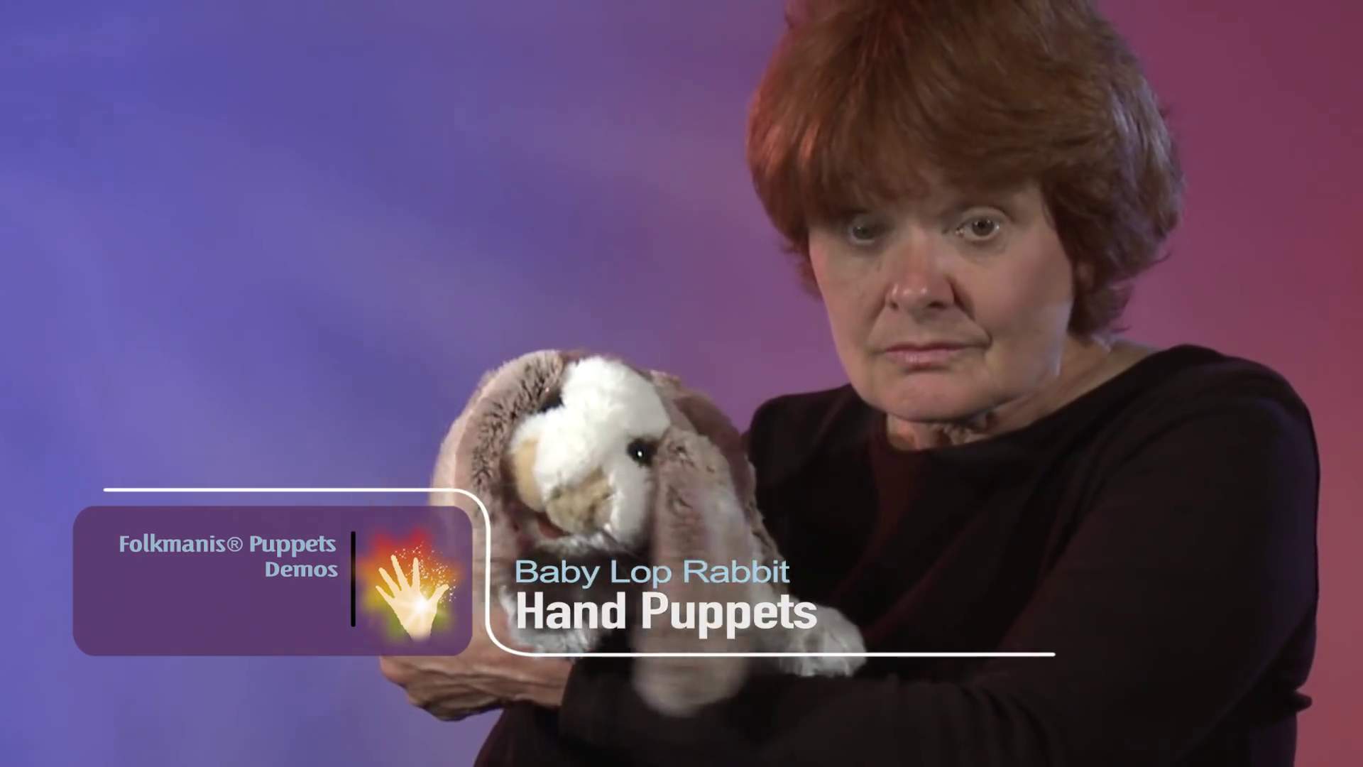 Video 1: Folkmanis Baby Lop Rabbit Hand Puppet