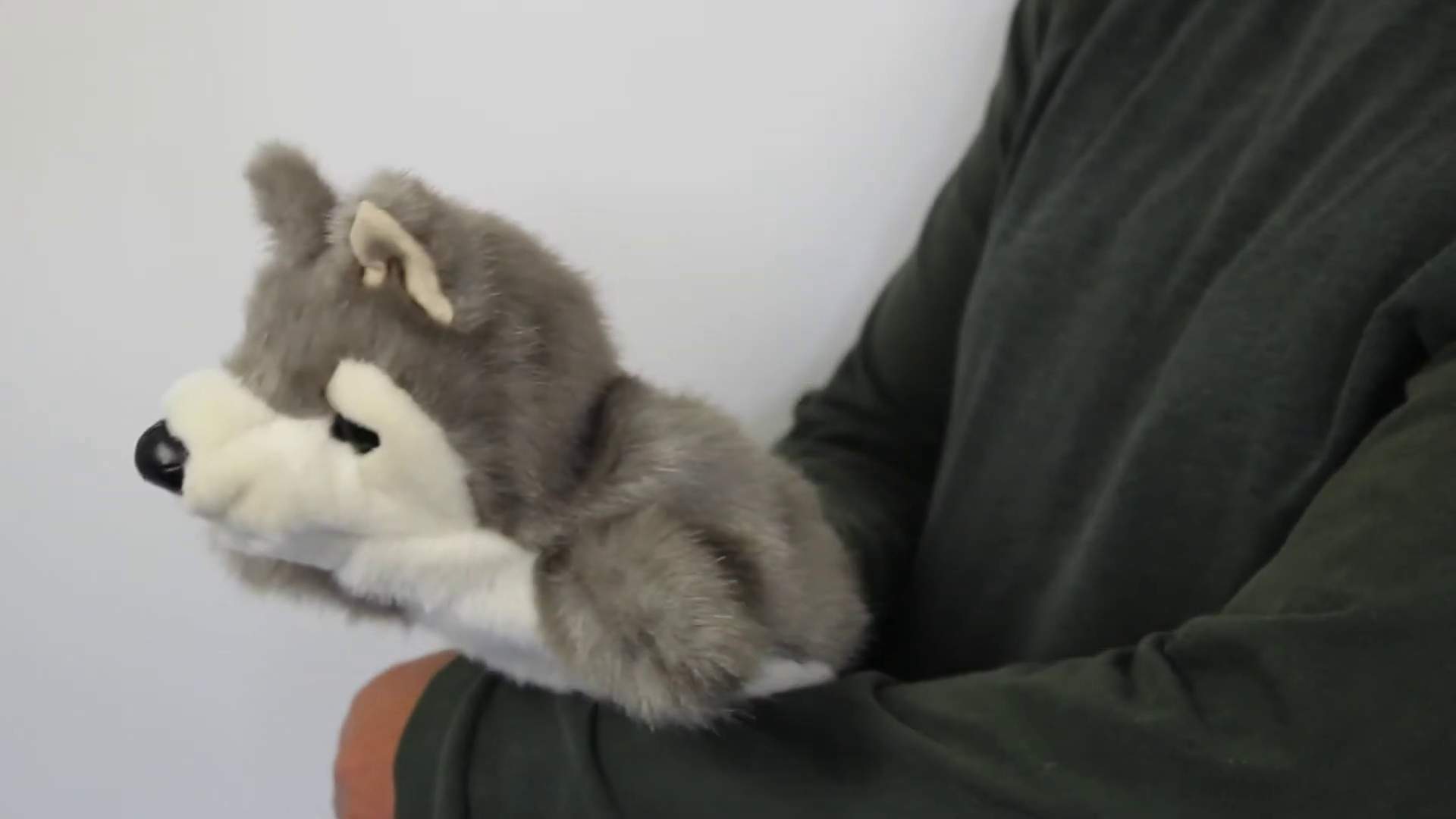 Video 1: Folkmanis Handpuppe kleiner Wolf (kleine Stage Puppet)