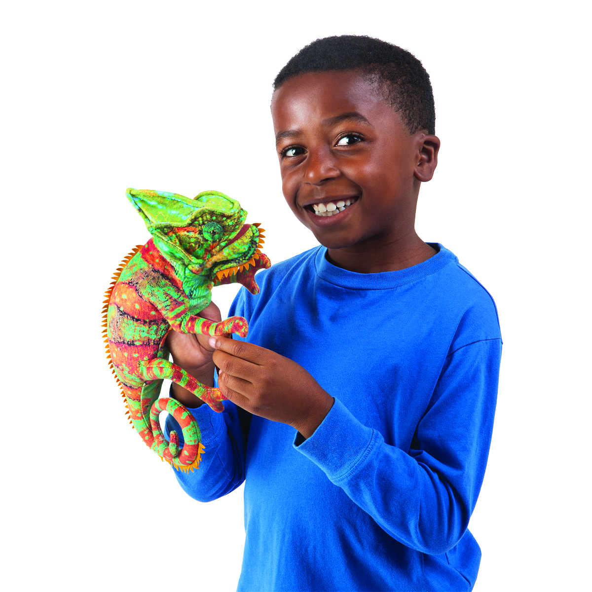 Folkmanis Handpuppe kleines Chamäleon Folkmanis Handpuppe kleines Chamäleon - Produktbild 6