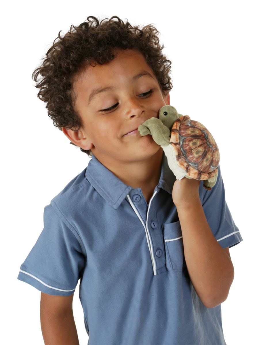 Folkmanis Mini Tortoise Finger Puppet Folkmanis Mini Tortoise Finger Puppet - Produktbild 5