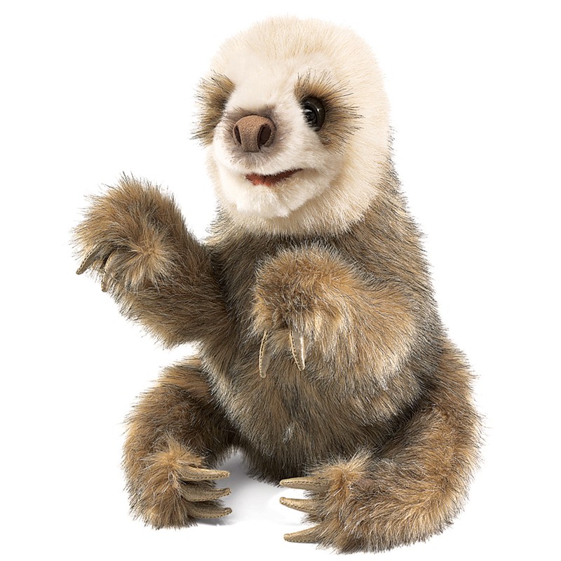 Folkmanis Handpuppe Faultierbaby Folkmanis Handpuppe Faultierbaby