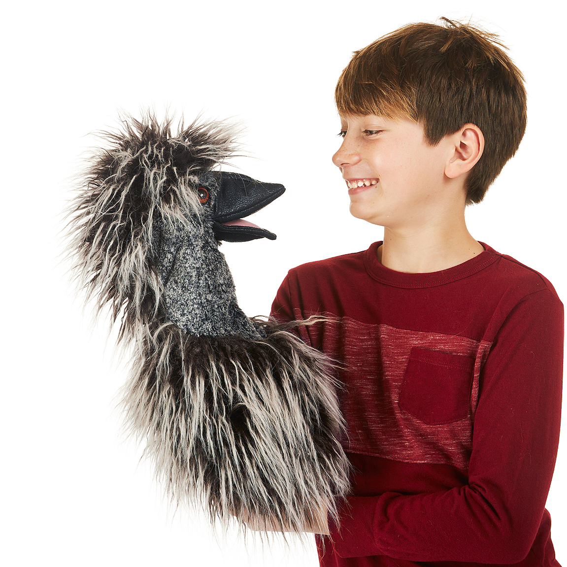 Folkmanis Emu Hand Puppet (Stage Puppet) Folkmanis Emu Hand Puppet (Stage Puppet) - Produktbild 4