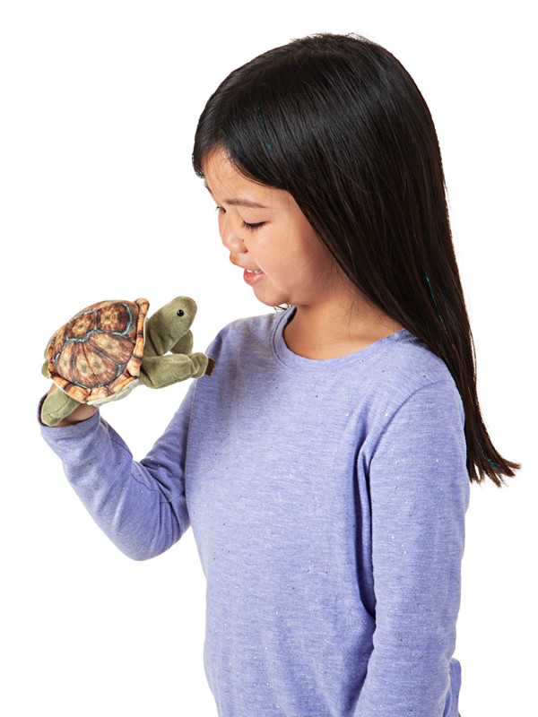 Folkmanis Mini Tortoise Finger Puppet Folkmanis Mini Tortoise Finger Puppet - Produktbild 4