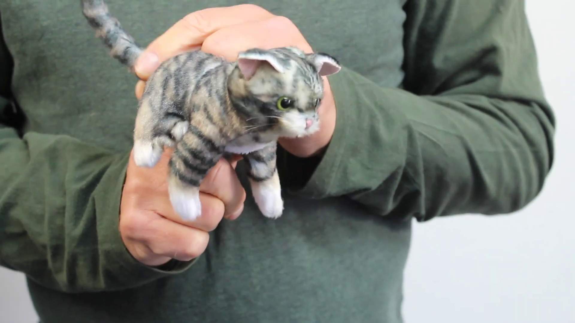 Video 1: Folkmanis Fingerpuppe mini getigertes Kätzchen