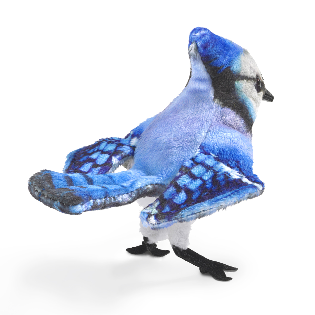 Folkmanis Mini Blue Jay Finger Puppet Folkmanis Mini Blue Jay Finger Puppet - Produktbild 2