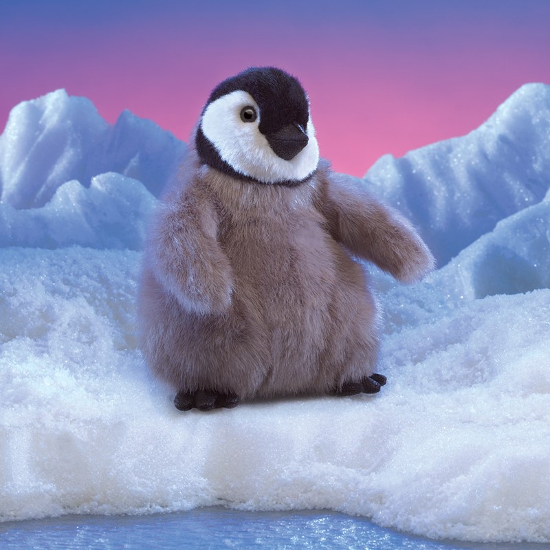 Folkmanis Handpuppe Baby Kaiserpinguin Folkmanis Handpuppe Baby Kaiserpinguin - Produktbild 4