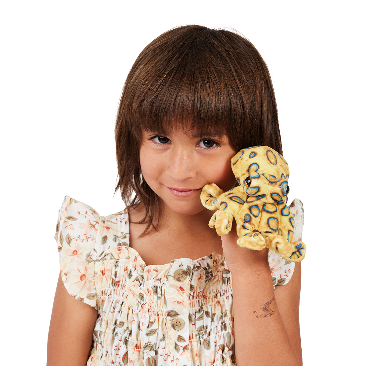 Folkmanis Fingerpuppe mini blaugeringelte Krake Folkmanis Fingerpuppe mini blaugeringelte Krake - Produktbild 7