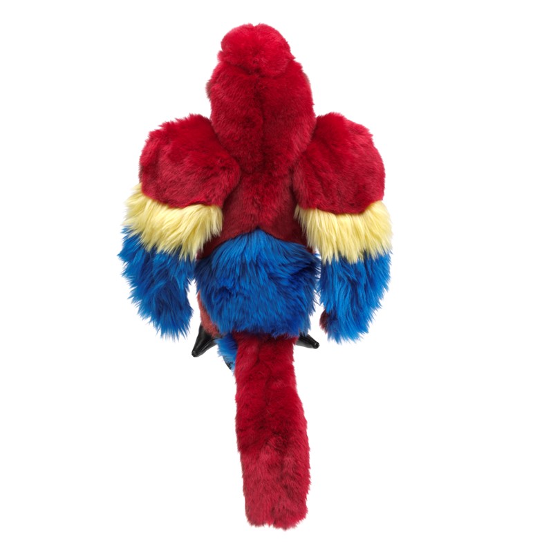 Folkmanis Scarlet Macaw Hand Puppet Folkmanis Scarlet Macaw Hand Puppet - Produktbild 2
