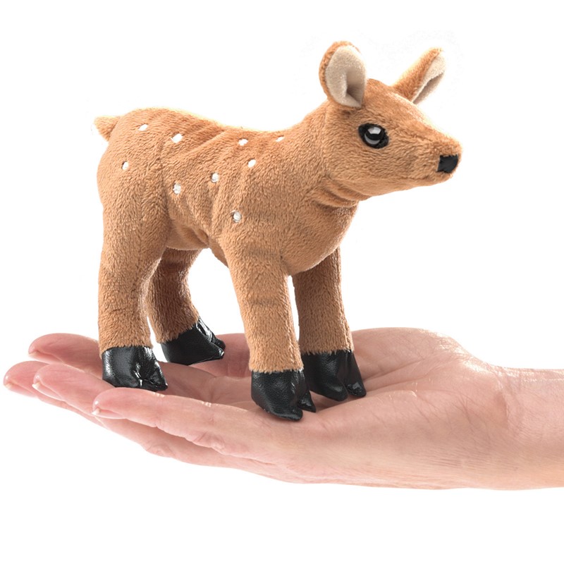 Folkmanis finger puppet mini fawn