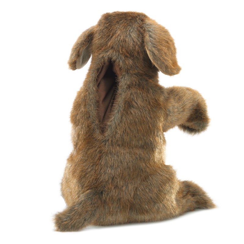 Folkmanis Handpuppe sitzender Hund Folkmanis Handpuppe sitzender Hund - Produktbild 2