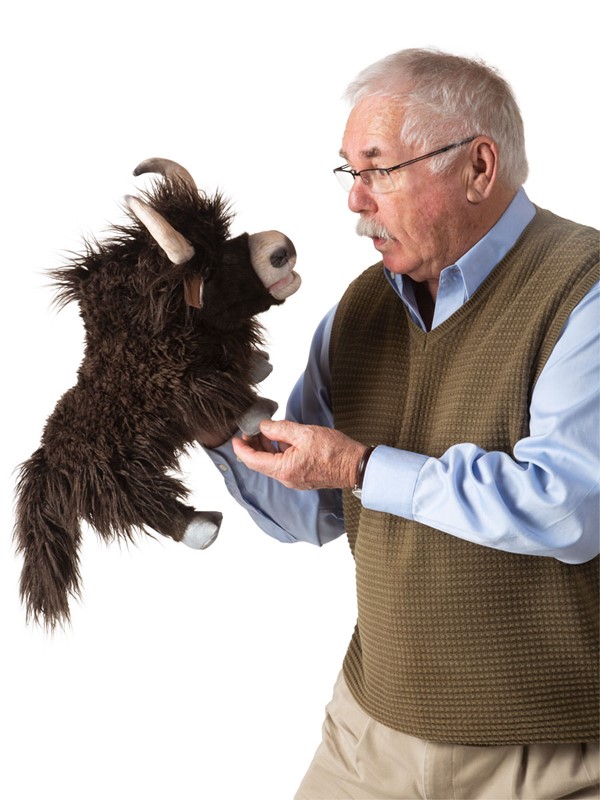Folkmanis Yak Hand Puppet Folkmanis Yak Hand Puppet - Produktbild 4