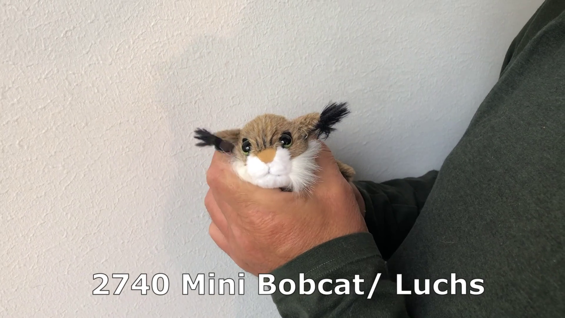 Folkmanis Mini Bobcat finger puppet Folkmanis Mini Bobcat finger puppet