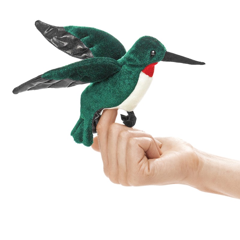 Folkmanis finger puppet mini hummingbird