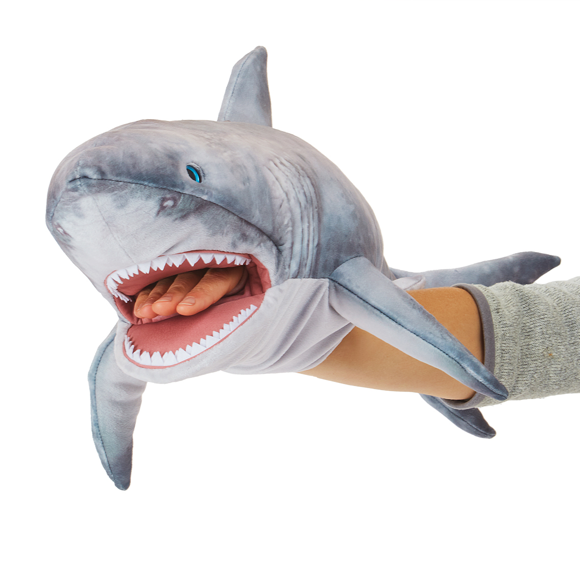 Folkmanis Handpuppe Großer Weißer Hai Folkmanis Handpuppe Großer Weißer Hai - Produktbild 4