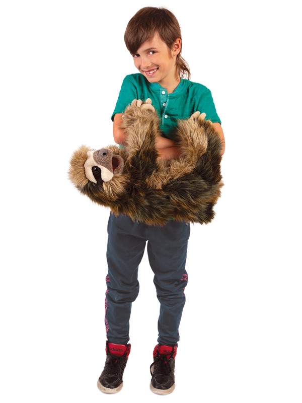 Folkmanis Handpuppe Dreifinger-Faultier - Produktbild 4