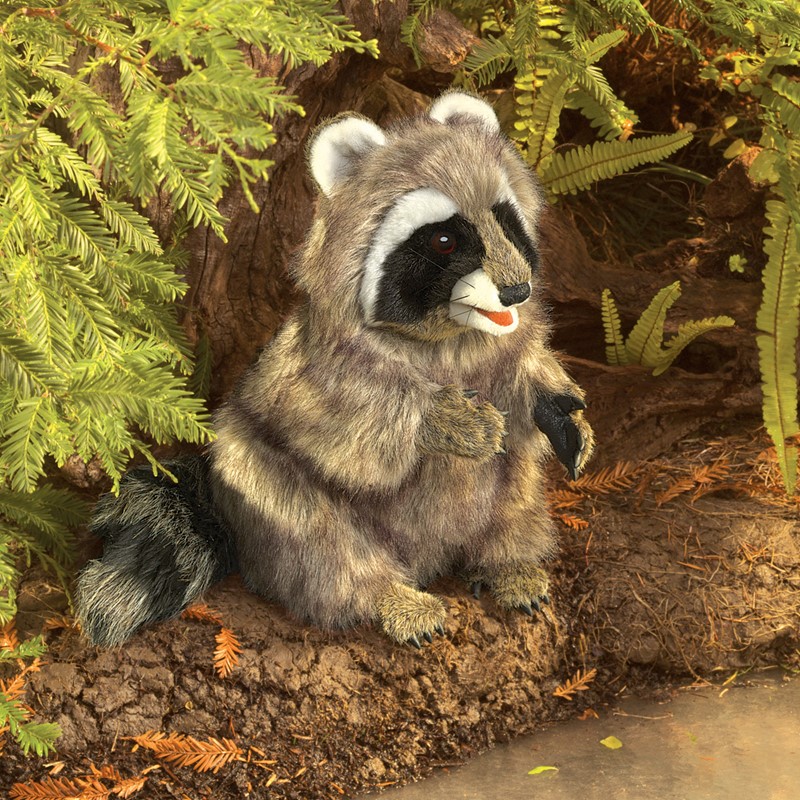 Folkmanis Handpuppe Waschbär Folkmanis Handpuppe Waschbär - Produktbild 3