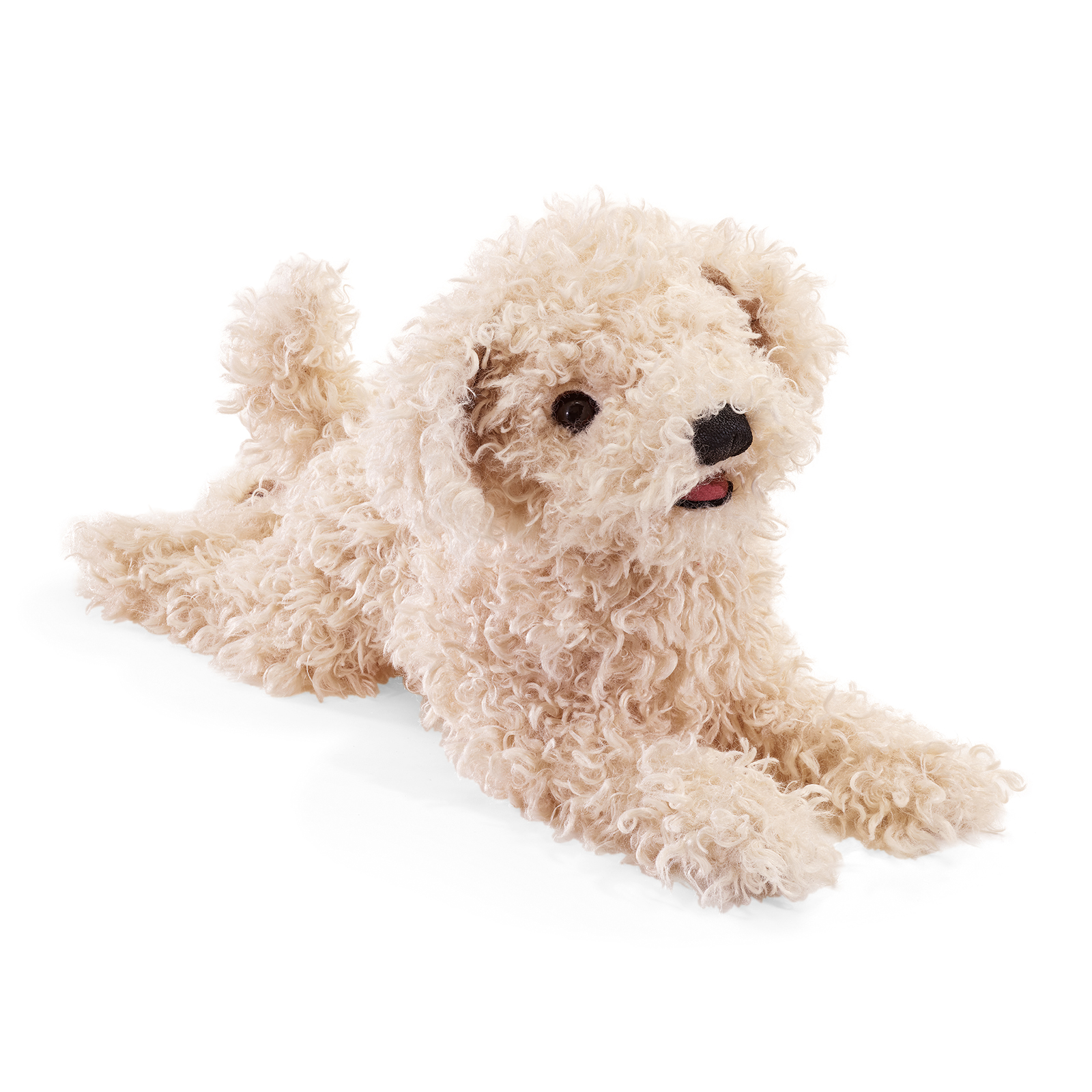 Folkmanis White Poodle Puppy Hand Puppet