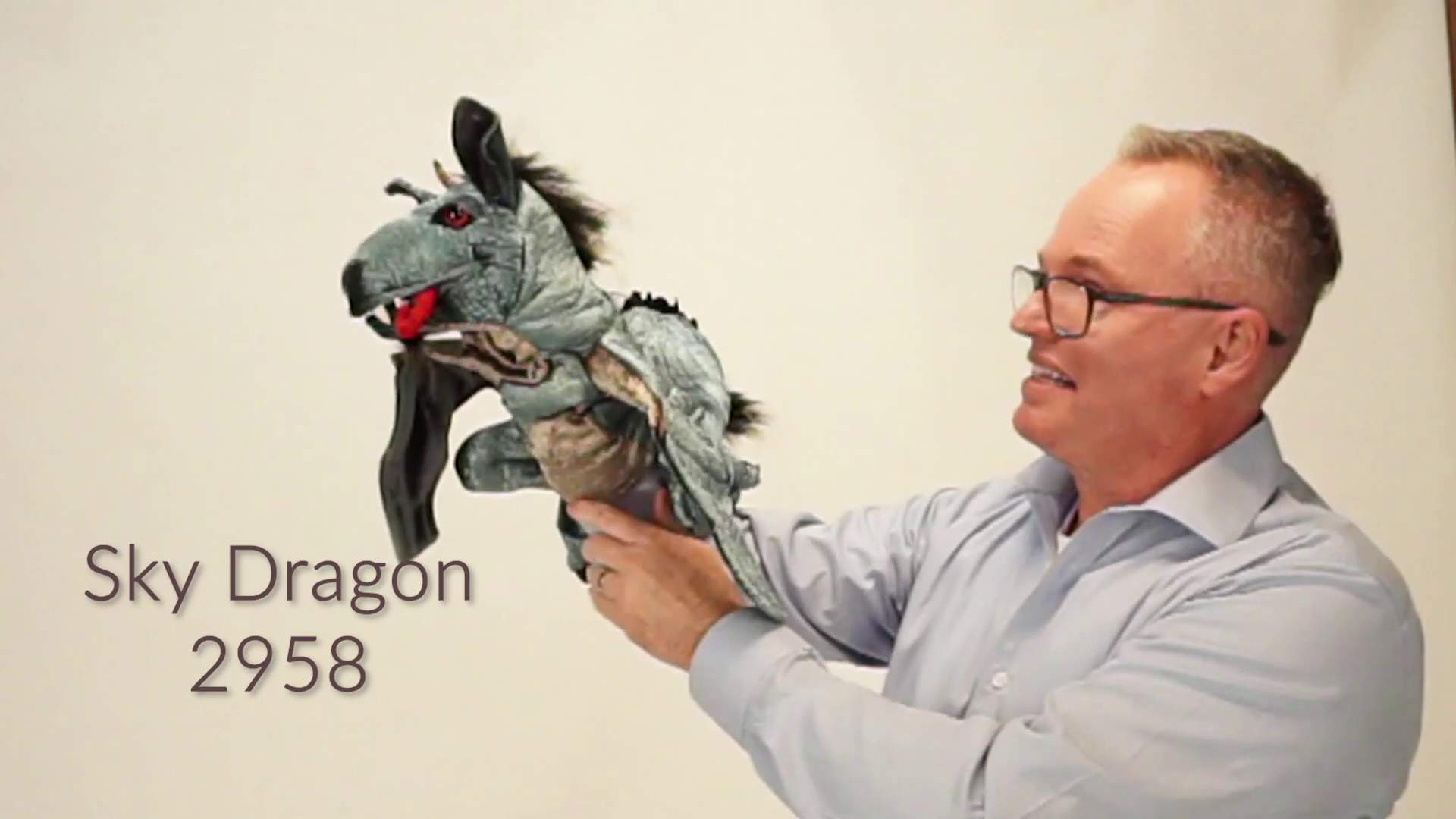 Folkmanis Handpuppe Himmelsdrache Demo 2