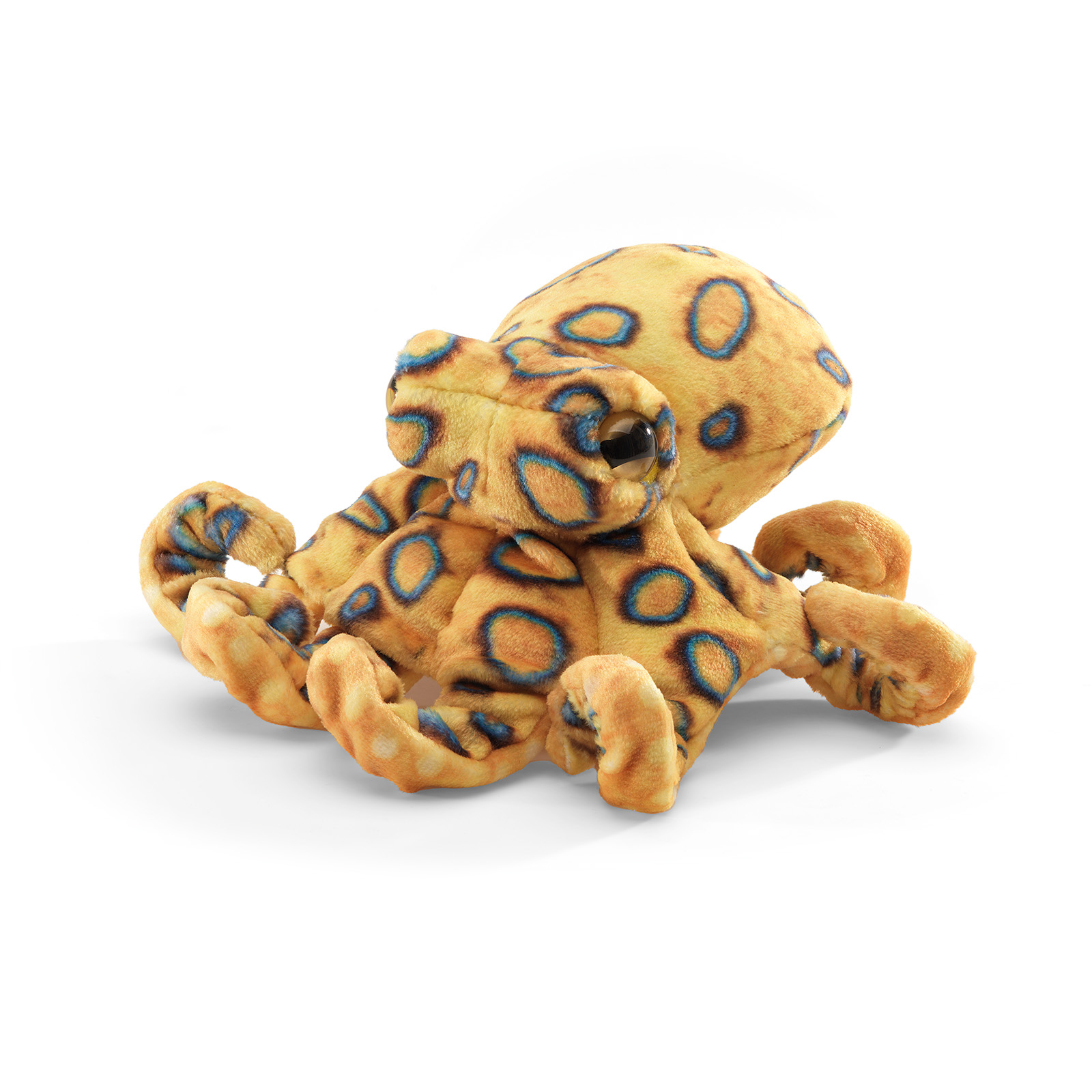 Folkmanis Fingerpuppe mini blaugeringelte Krake Folkmanis Fingerpuppe mini blaugeringelte Krake - Produktbild 3