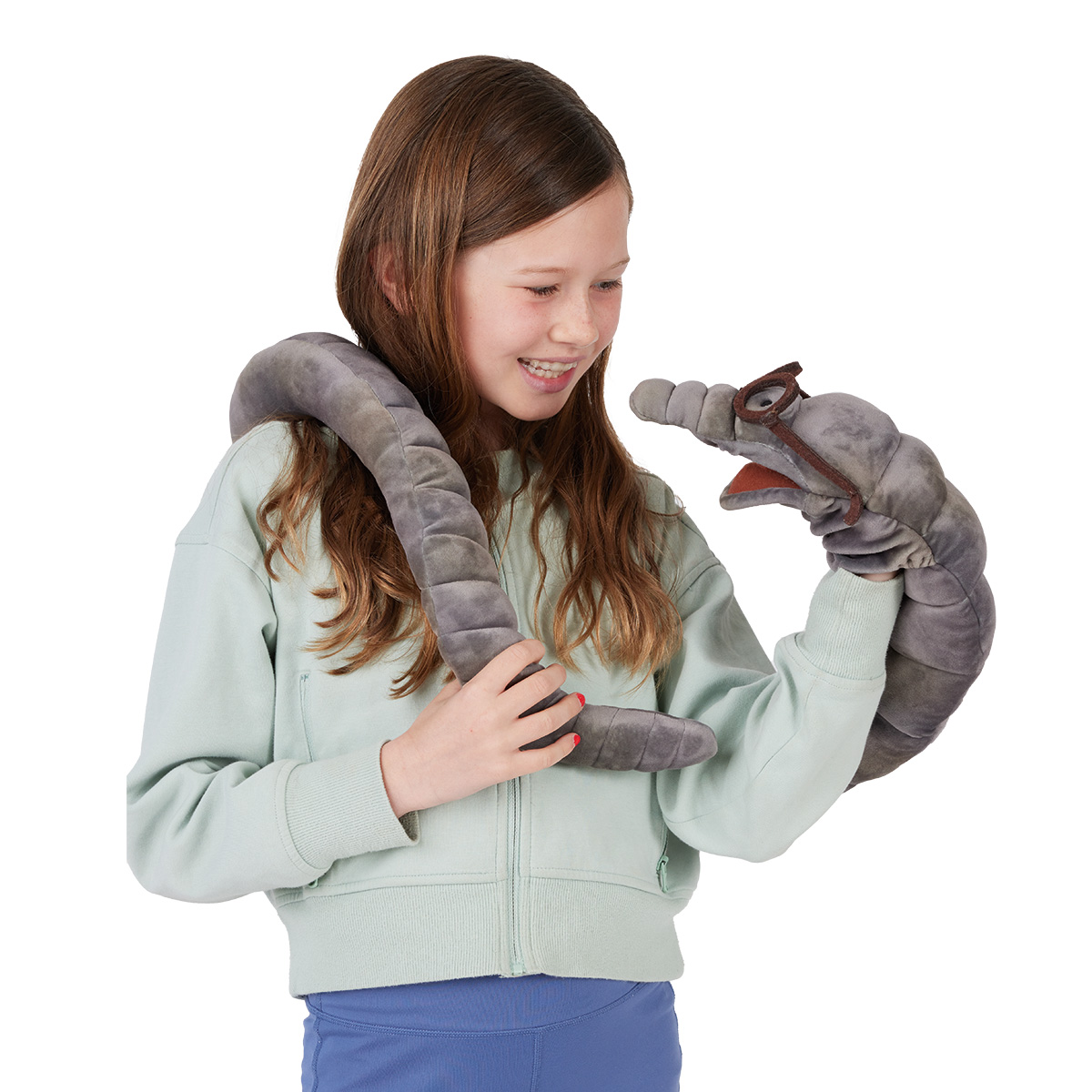 Folkmanis Handpuppe Bücherwurm Folkmanis Handpuppe Bücherwurm - Produktbild 6