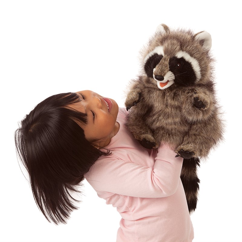 Folkmanis Handpuppe Waschbär Folkmanis Handpuppe Waschbär - Produktbild 4