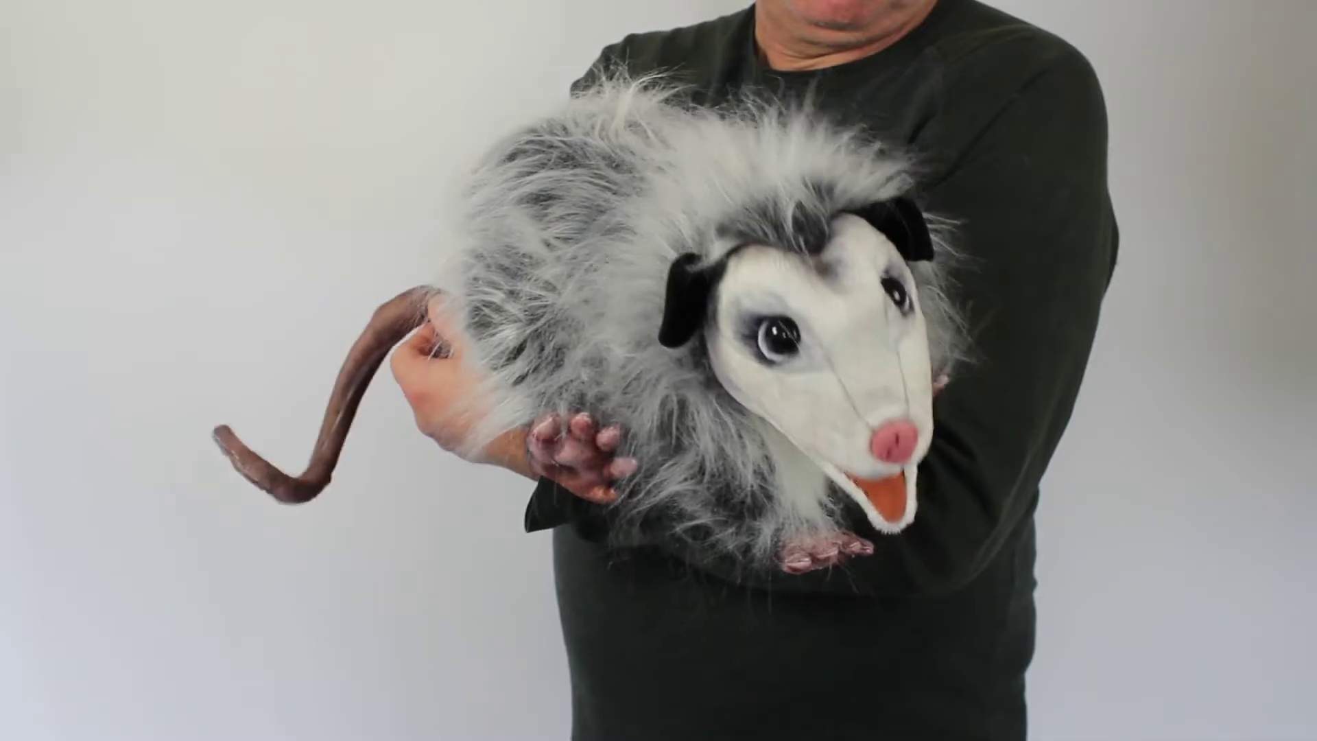 Folkmanis Handpuppe Opossum Demo 2