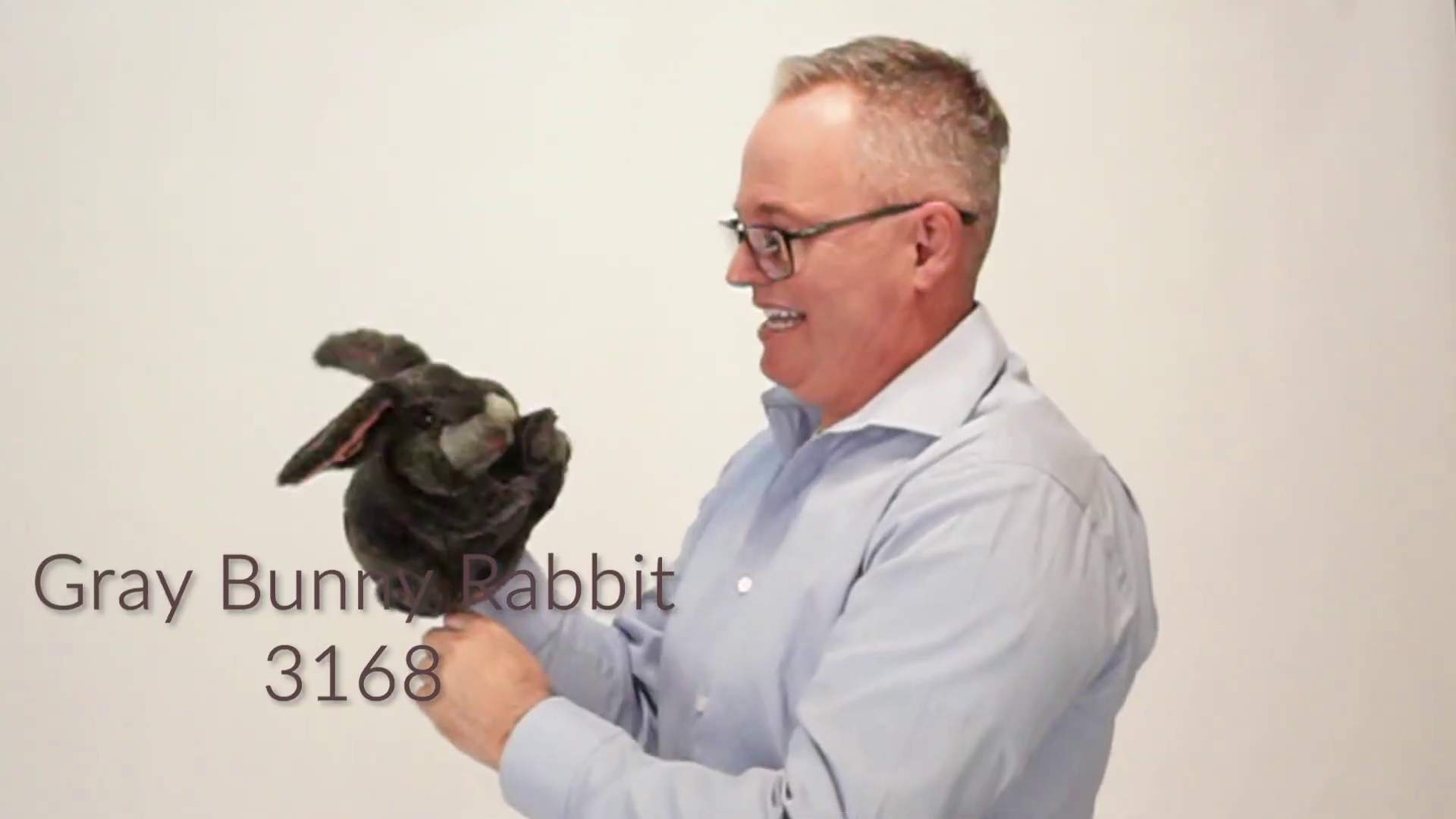 Video 2: Folkmanis Grey Bunny Hand Puppet