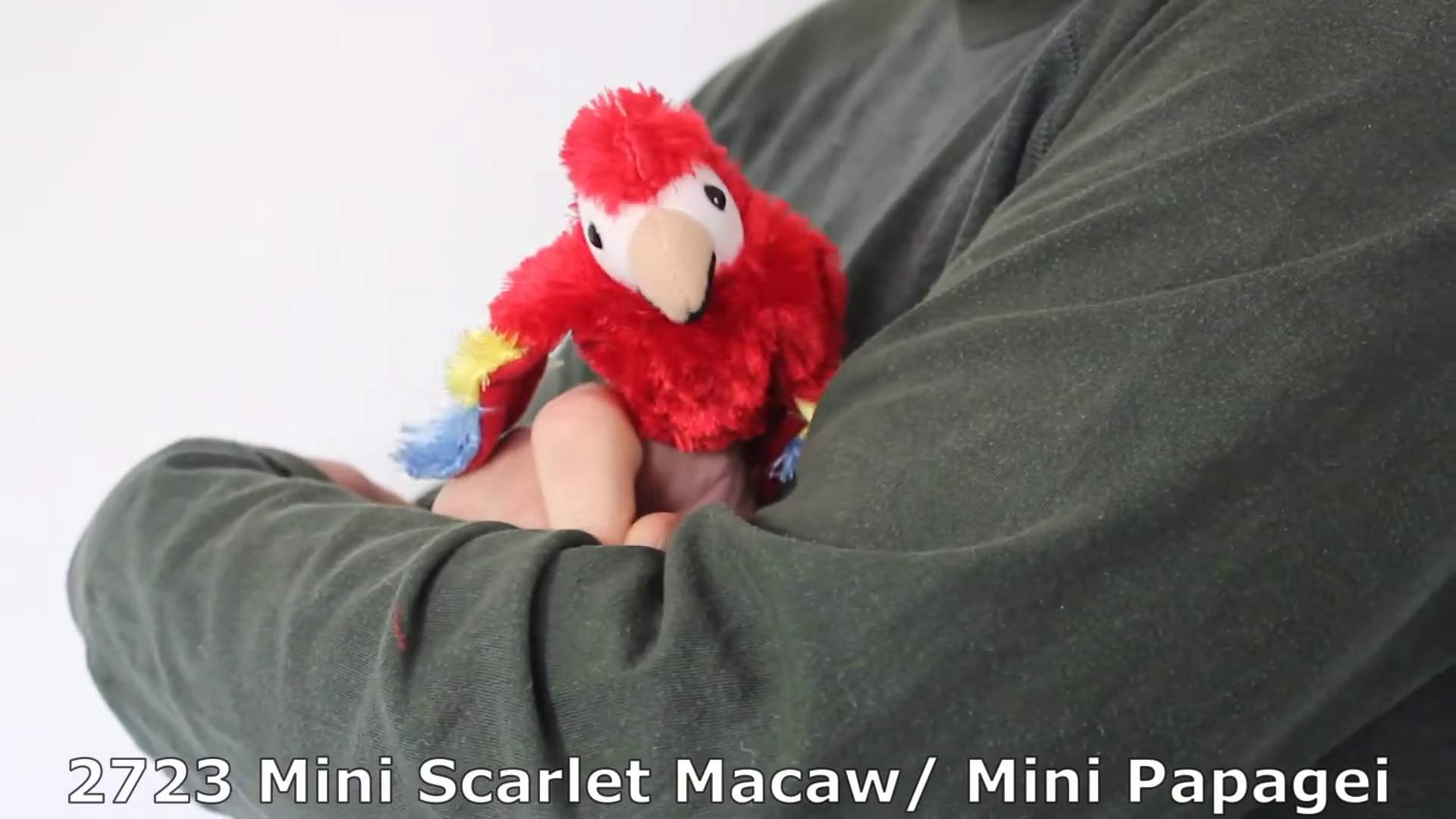 Video 1: Folkmanis Fingerpuppe mini Papagei