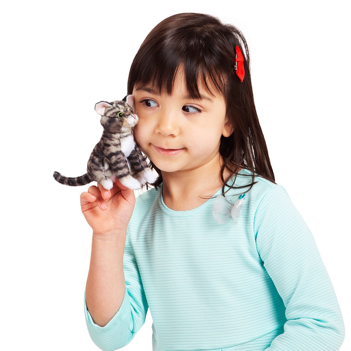 Folkmanis Fingerpuppe mini getigertes Kätzchen Folkmanis Fingerpuppe mini getigertes Kätzchen - Produktbild 3