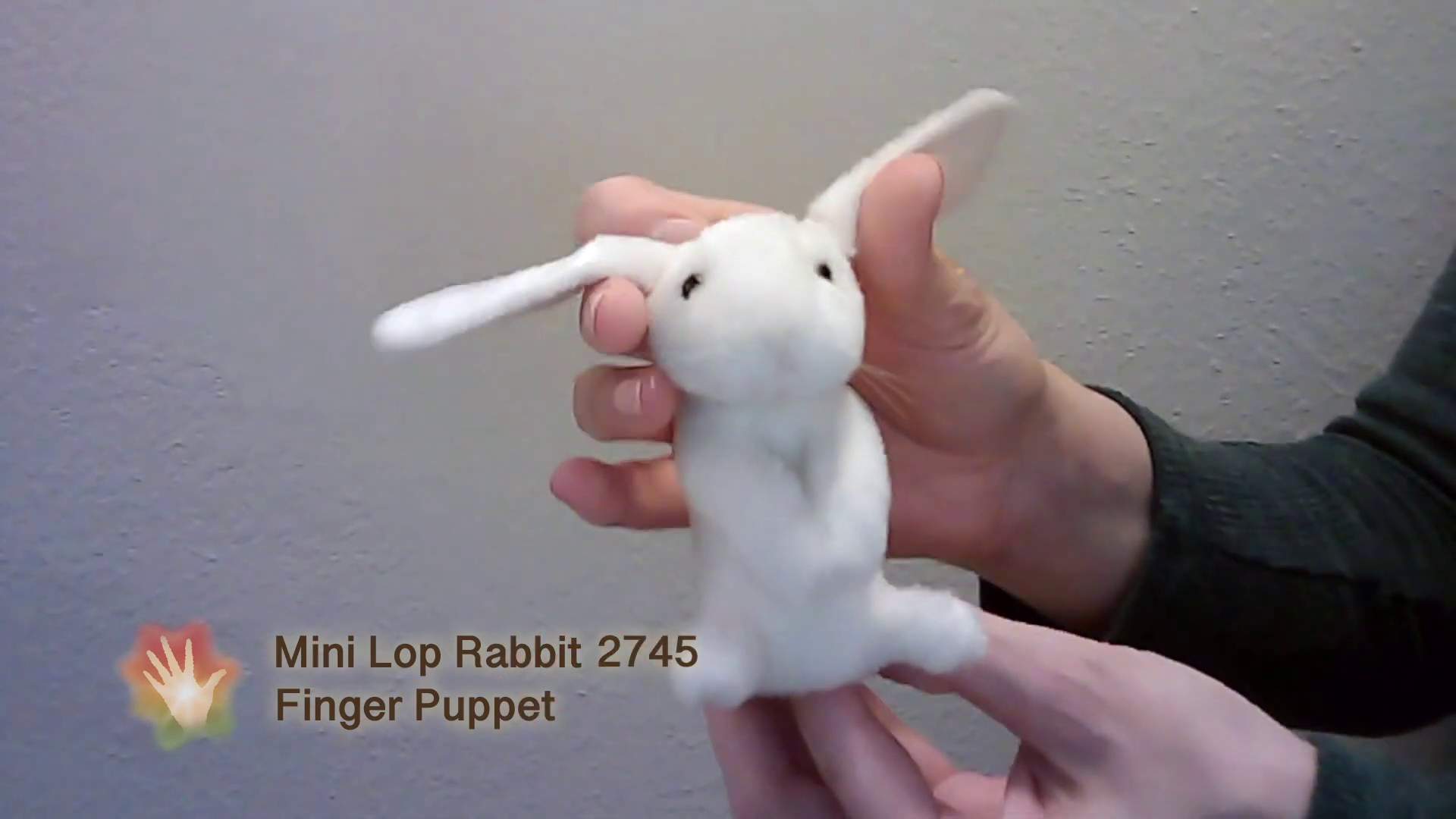 Video 1: Folkmanis Fingerpuppe mini Hängeohrhase
