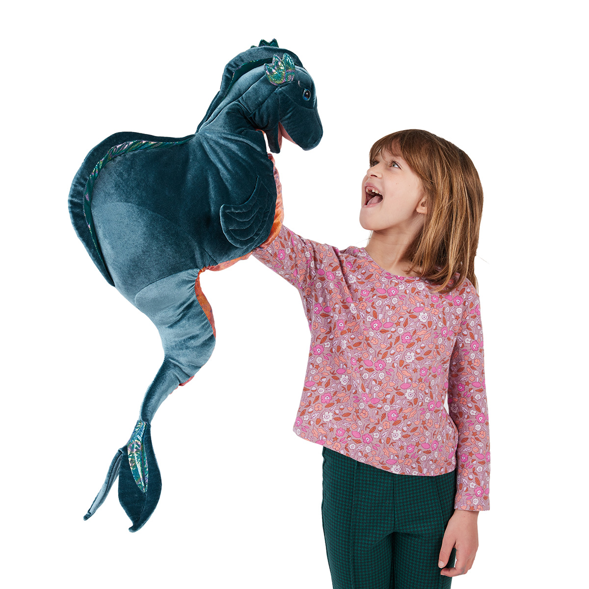 Folkmanis Handpuppe Ungeheuer von Loch Ness Folkmanis Handpuppe Ungeheuer von Loch Ness - Produktbild 6
