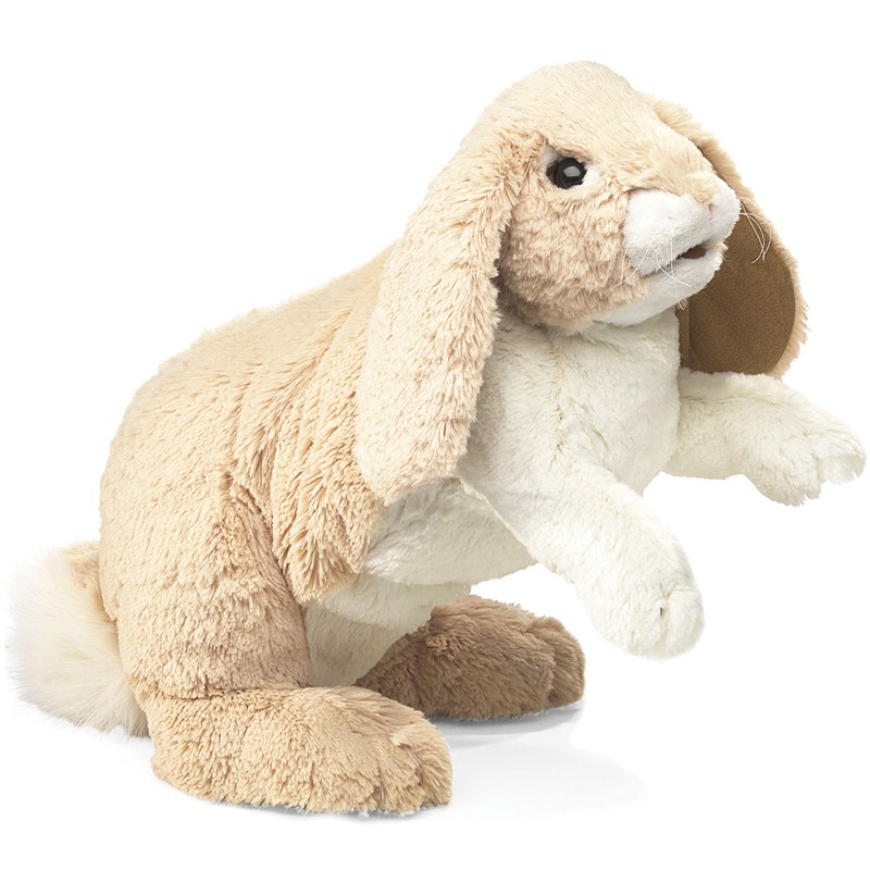 Folkmanis Handpuppe kuscheliges Häschen Folkmanis Handpuppe kuscheliges Häschen