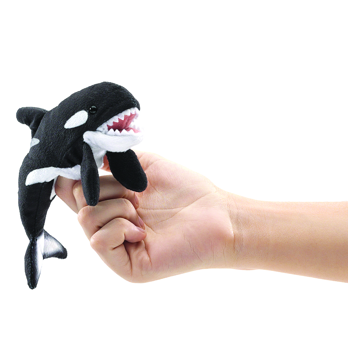 Folkmanis Fingerpuppe mini Schwertwal Folkmanis Fingerpuppe mini Schwertwal