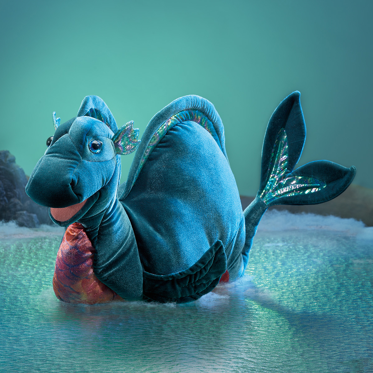 Folkmanis Handpuppe Ungeheuer von Loch Ness Folkmanis Handpuppe Ungeheuer von Loch Ness - Produktbild 7