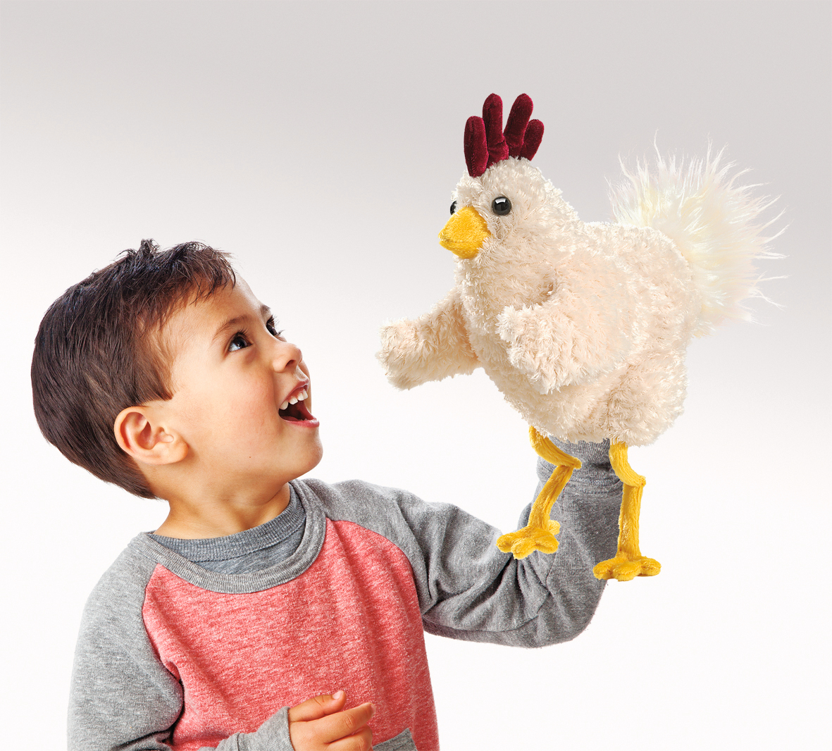 Folkmanis Handpuppe Lustiges Huhn Folkmanis Handpuppe Lustiges Huhn - Produktbild 3