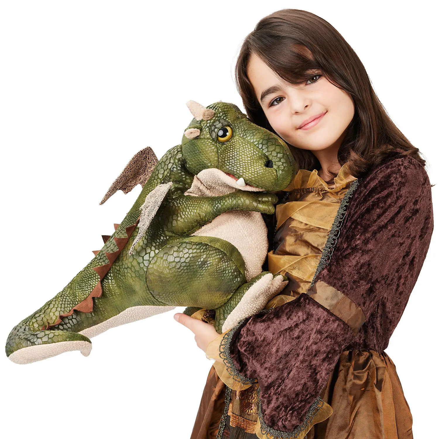Folkmanis Handpuppe freundlicher Drache Folkmanis Handpuppe freundlicher Drache - Produktbild 4