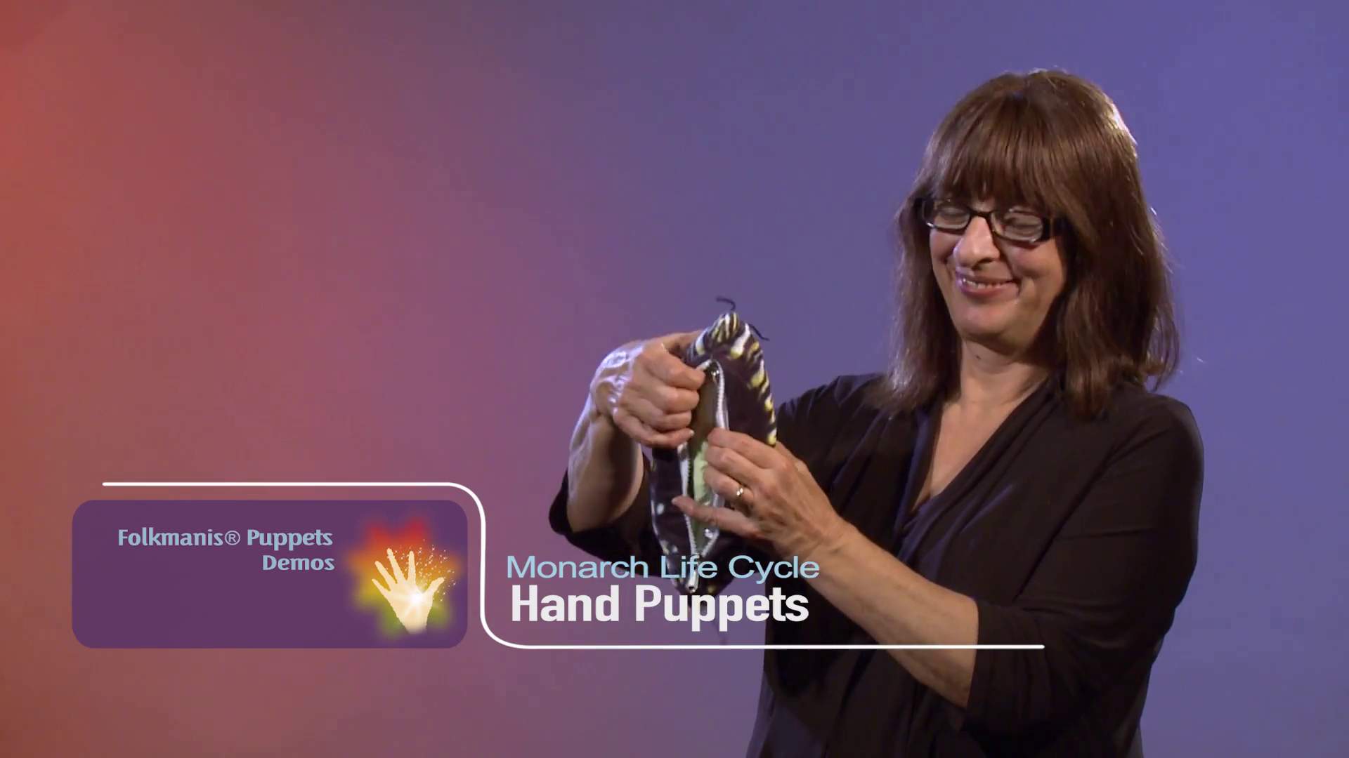 Video 1: Folkmanis Handpuppe Metamorphose Schmetterling