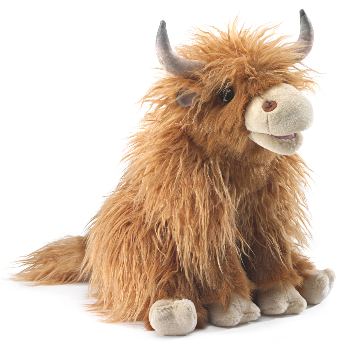 Folkmanis Highland Cow Hand Puppet Folkmanis Highland Cow Hand Puppet