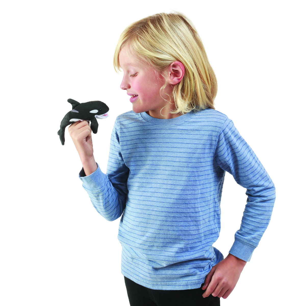 Folkmanis Fingerpuppe mini Schwertwal Folkmanis Fingerpuppe mini Schwertwal - Produktbild 5