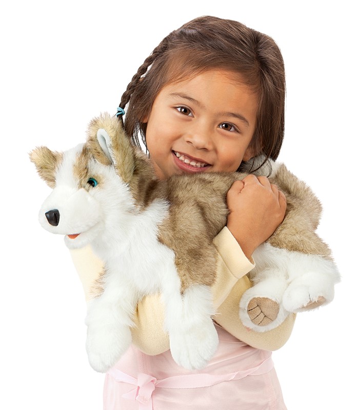 Folkmanis Wolf Pup Hand Puppet Folkmanis Wolf Pup Hand Puppet - Produktbild 4