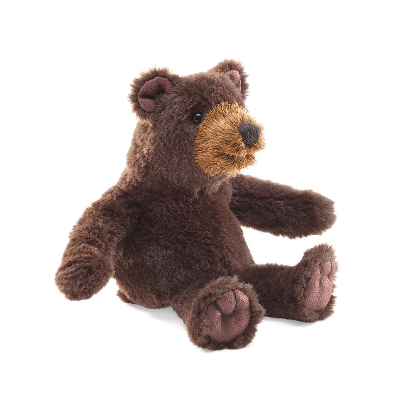 Folkmanis Fingerpuppe mini sitzender Bär Folkmanis Fingerpuppe mini sitzender Bär - Produktbild 2
