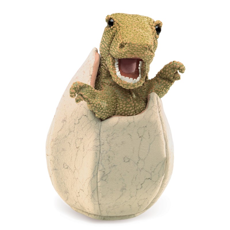 Folkmanis Handpuppe Saurierbaby im Ei Folkmanis Handpuppe Saurierbaby im Ei