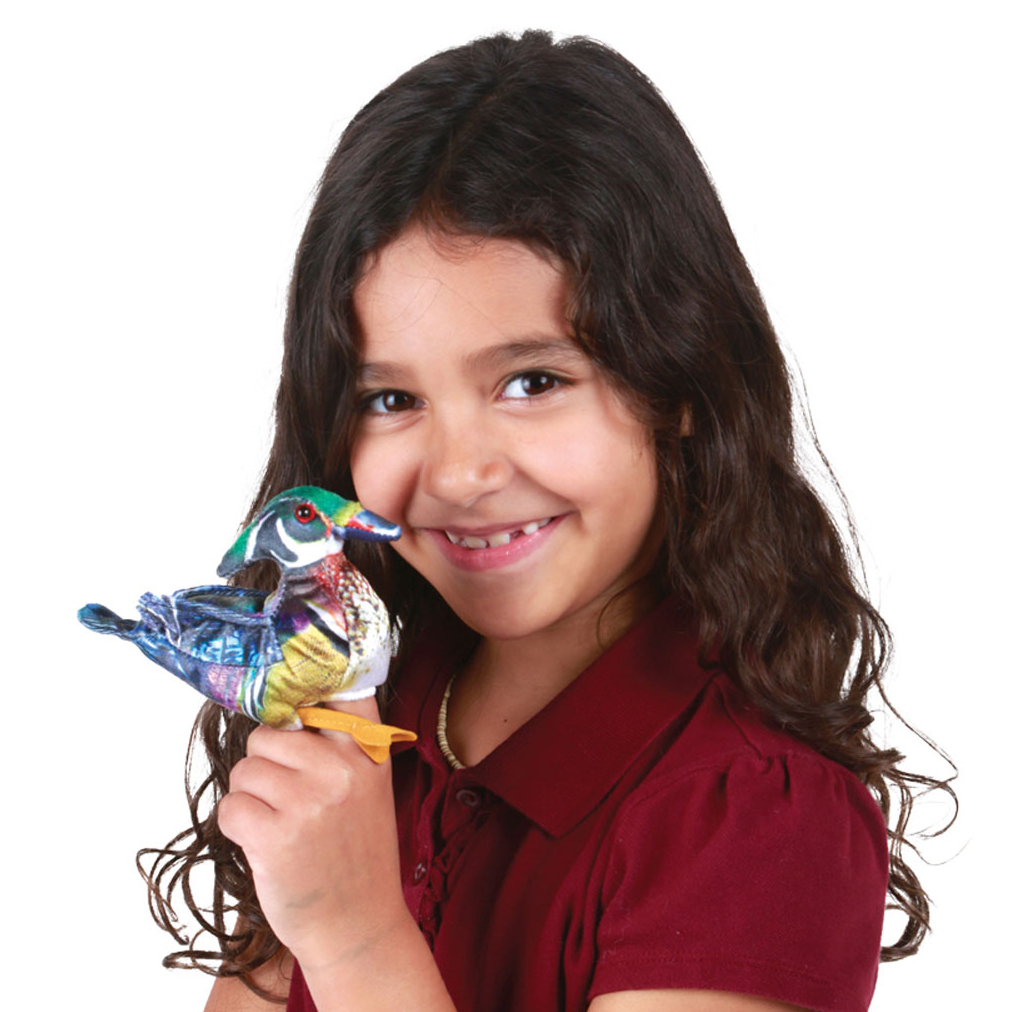 Folkmanis Fingerpuppe mini Stockente Folkmanis Fingerpuppe mini Stockente - Produktbild 4