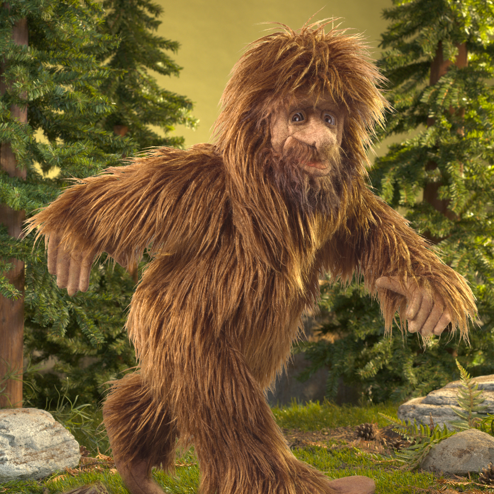 Folkmanis Handpuppe Bigfoot Folkmanis Handpuppe Bigfoot - Produktbild 4
