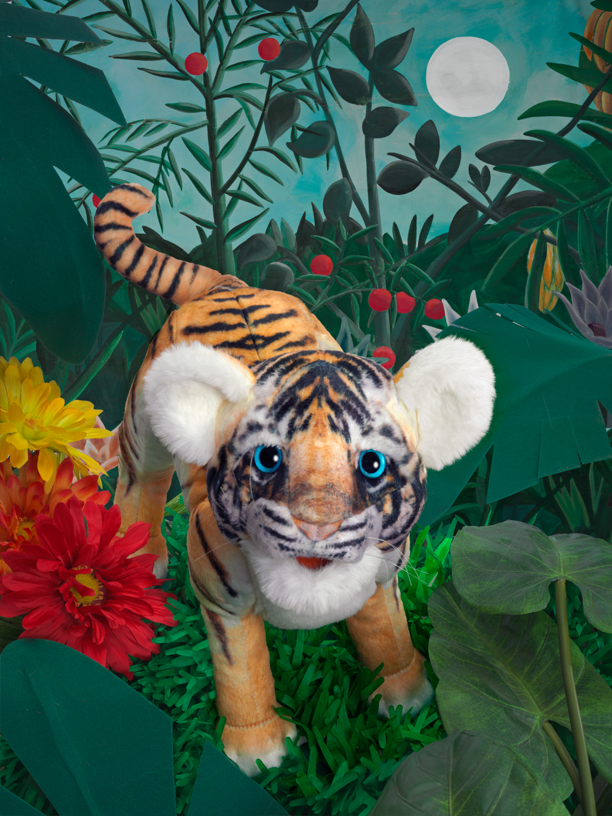 Folkmanis Handpuppe Baby Tiger Folkmanis Handpuppe Baby Tiger - Produktbild 3