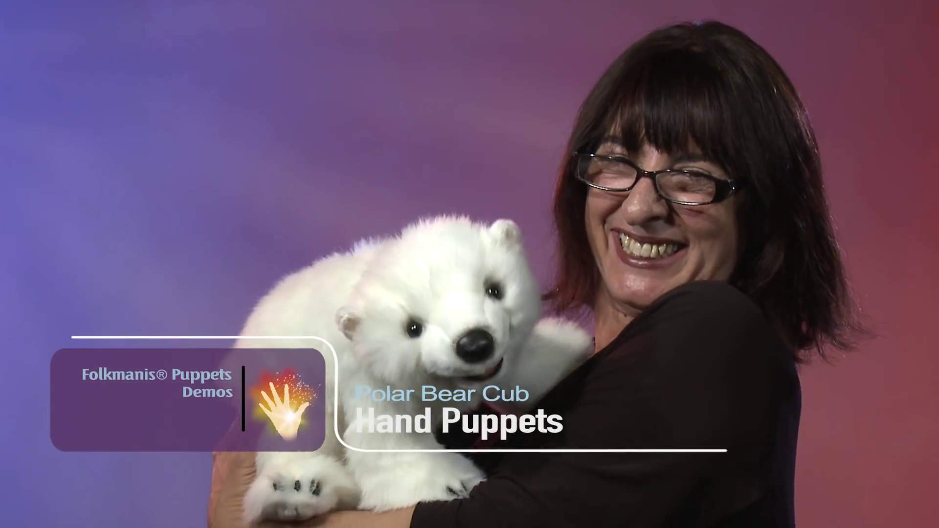Video 1: Folkmanis Handpuppe Eisbärenjunges