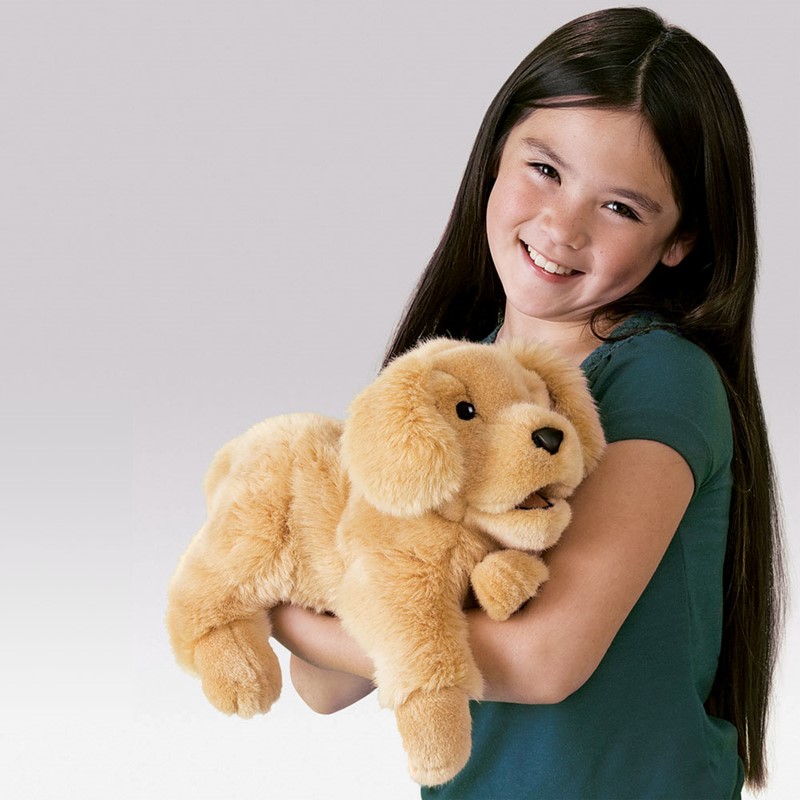 Folkmanis Handpuppe Golden Retriever Baby Folkmanis Handpuppe Golden Retriever Baby - Produktbild 4