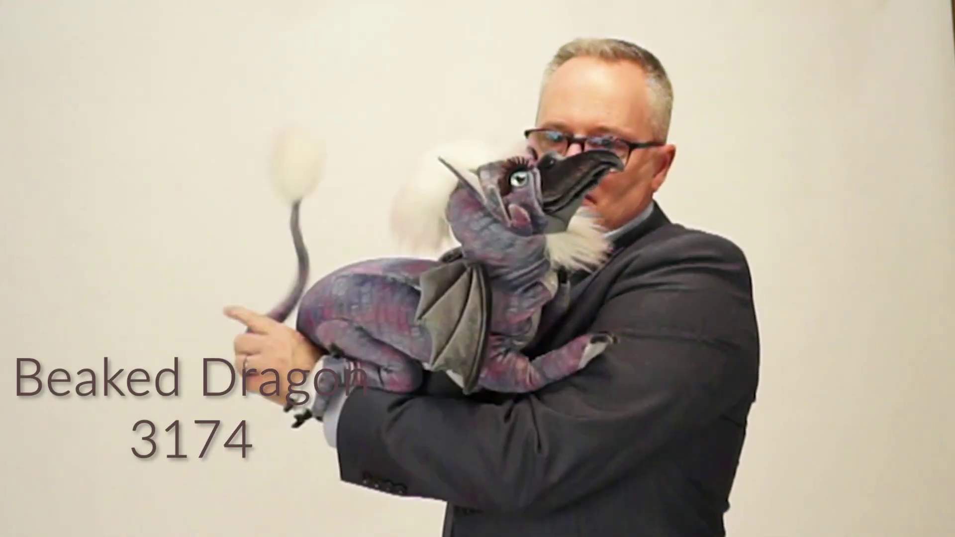 Video 2: Folkmanis Handpuppe Schnabeldrache