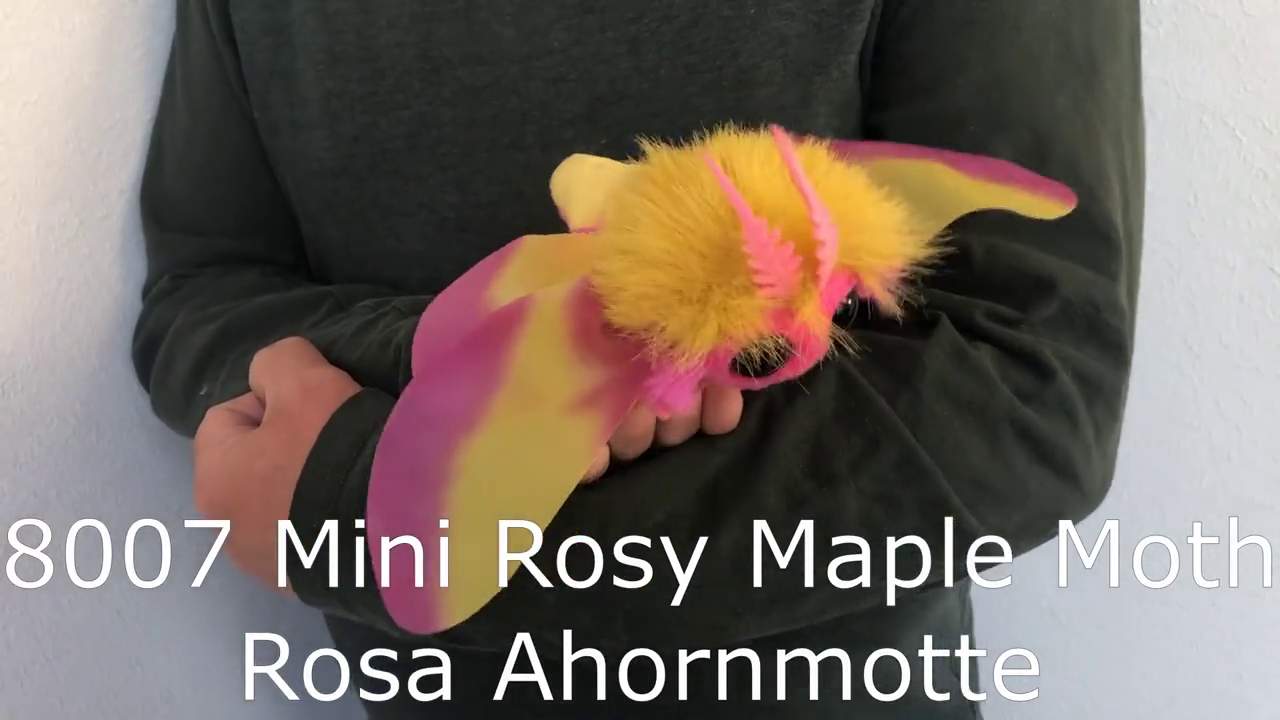 Video 2: Folkmanis Fingerpuppe mini Rosa Ahornmotte
