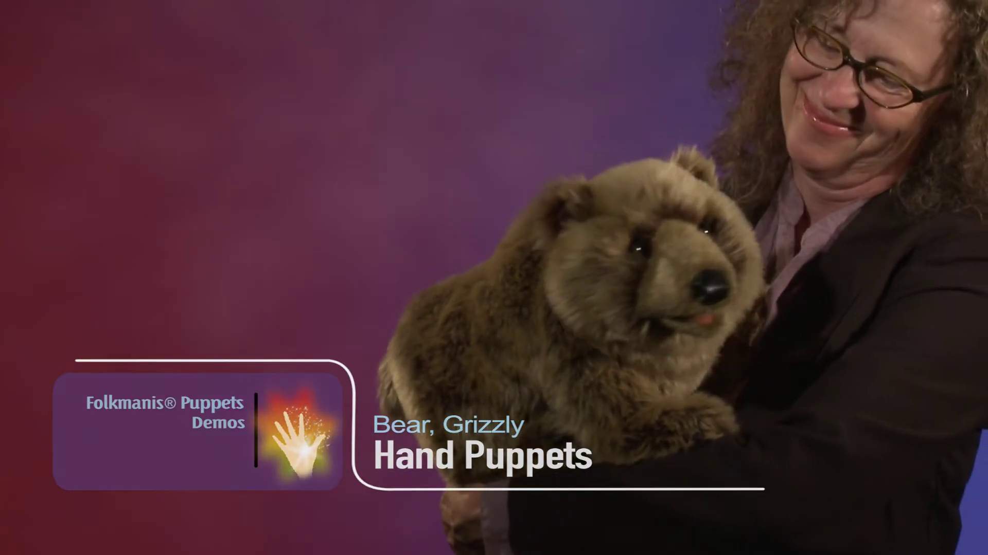 Video 1: Folkmanis Handpuppe Grizzlybär
